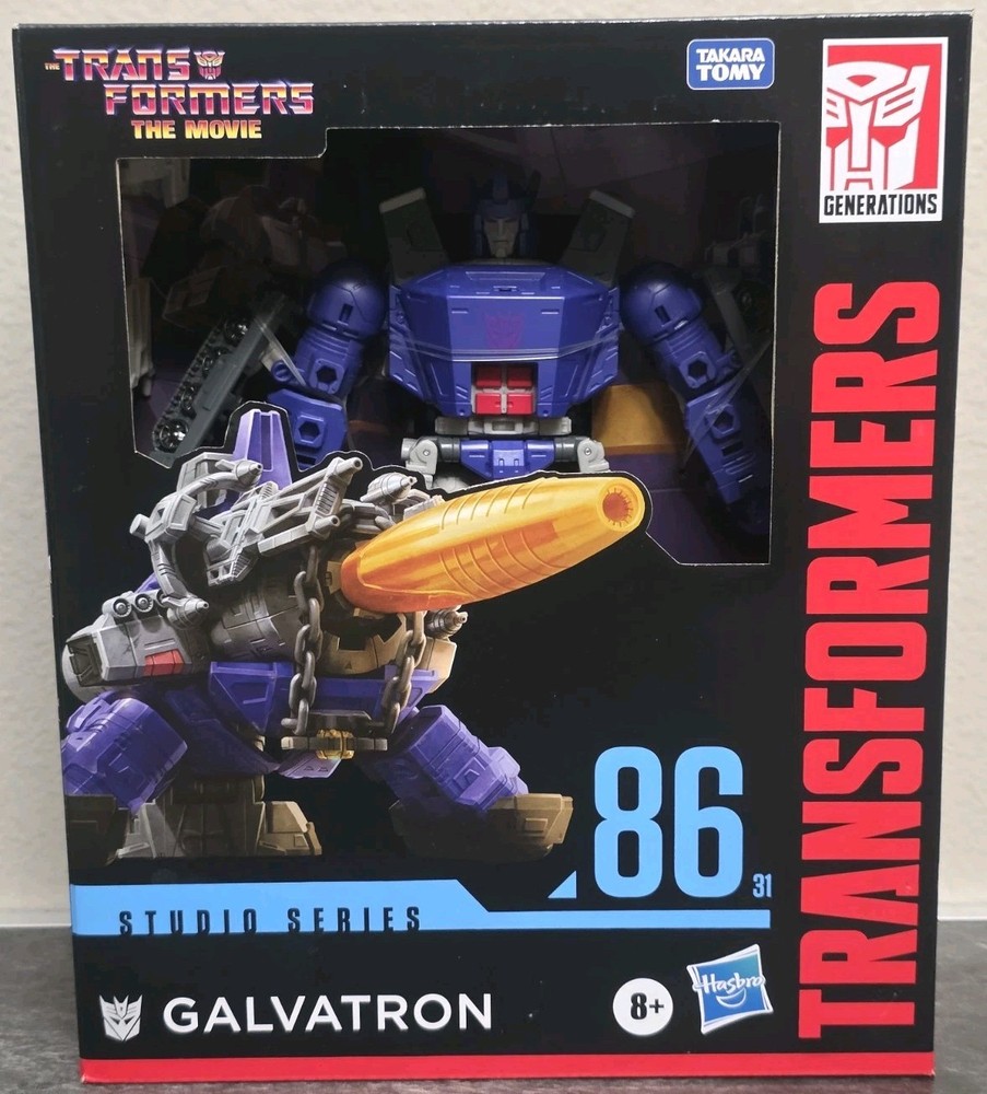 Transformers The Movie Studio Series 86 Galvatron Leader Class Figure New In Box