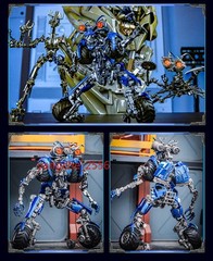 Killerbody Wheelie MRP Collectible Figure 50+ Articulations LED Light Up Figure