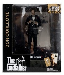 McFarlane Toys 2026 Movie Maniacs God Father Don Corleone w/ Cat 6” Figure VHTF!