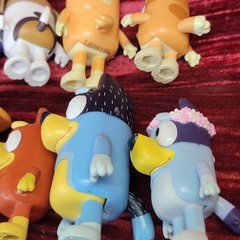 15X Bluey and Friends Family Figures Lot Assorted Figures FIGURE TOY TOYS RARE