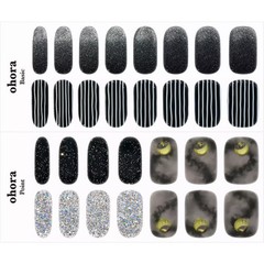 Disney Store ohora Jack Skellington Nail Stickers Semi-Cure Gel Nails NP-043-JC