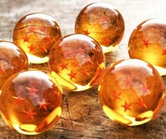 Dragon Ball Z Crystal Dragon Balls 7 Stars 7pcs Anime 3.5cm Dragon Balls