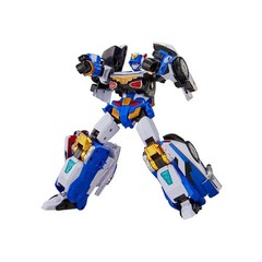 Metal Cardbot W BLUECOP W BLUE COP W Police Car Transformer Robot Car Toy 2025