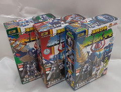 Power Rangers Mega force Mini Pla Q-Rex Megazord set Bandai
