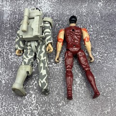 Tonka Spiral Zone Lt. Hiro And Overload Lot Of 2 Figures