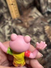 Rubbadubbers Figure Tubbs Frog Cbeebies 2000s Vintage Cake Topper Toy Vintage