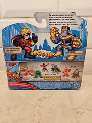 Marvel Super Hero Squad Captain Marvel Thanos 2009 2.5″ Never Opened
