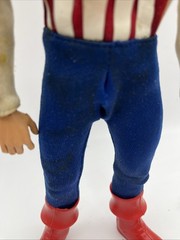 Captain America 1966 CAPTAIN ACTION Ideal ORIGINAL FIGURE, Mask, Guns, Belt