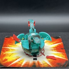 Ventus Battle Damaged Pyro Dragonoid 600G Bakugan Battle Brawlers