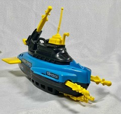 1992 G.I.Joe Barracuda Submarine Loose Complete No Blueprints