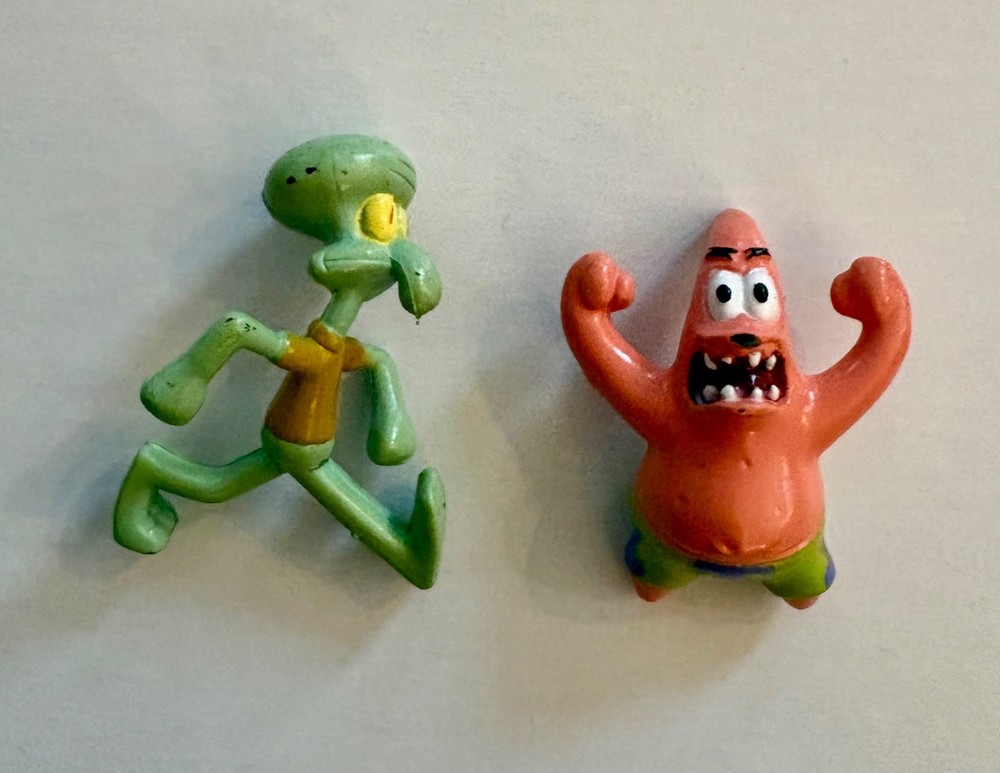 SpongeBob SquarePants Angry Yelling Patrick & Squidward Mini-Figures – Viacom