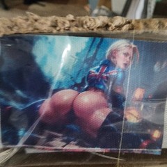 [Cammy Street Fighter Bundle] Posters and Comic and street fighter figure