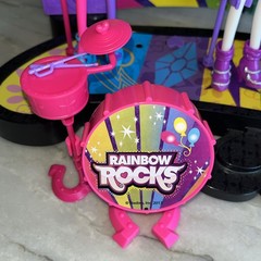 MLP My Little Pony Equestria Girls Rainbow Rocks Mane Event Stage With Dolls!