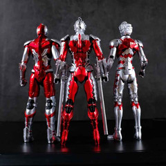 Ultraman Action Figure ZD Toy Kotaro Higashi Zero suit Tiga Suit Ace Ultra Seven
