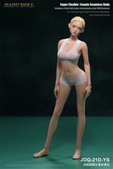 JIAOU DOLL JOQ-21D-YS 1/6 Natural Skin Seamless Body For 12″Female Action Figure
