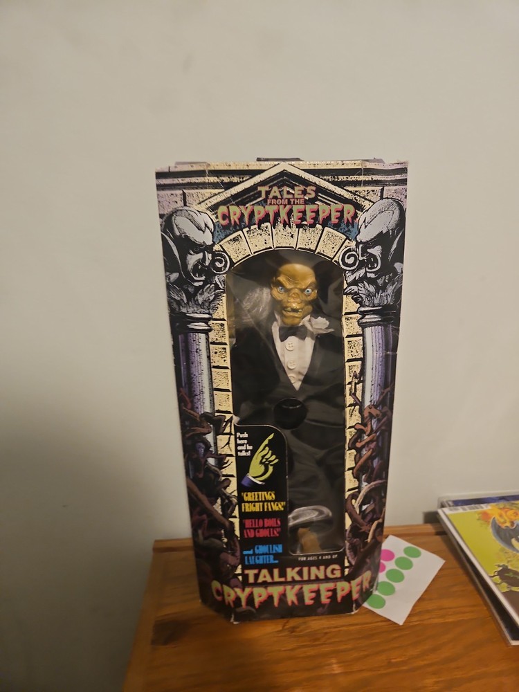 1993 Tales from the Crypt CRYPTKEEPER 12″ Figure Doll Worn Box Untested