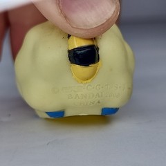 2000 Pokemon 1.5″ Mareep Mini Figure Finger Puppet Nintendo Bandai