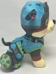 Spin Master PAW Patrol Dino Movie Rex Plush 8″ Wheelchair Dog Stuffed Toy NWT