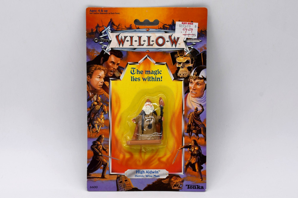 Vintage 1988 Willow High Aldwin – Heroic Wise Man # 6600 Tonka – On card