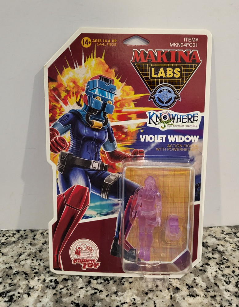 Violet Widow Purple MASK MAKINA LABS Knowhere Ramen Toys MOC NEW