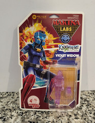 Violet Widow Purple MASK MAKINA LABS Knowhere Ramen Toys MOC NEW