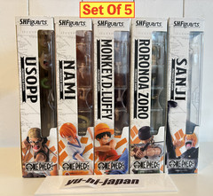 S.H.Figuarts One Piece Luffy Zoro Nami Usopp Sanji Set of 5 Romance Dawn New