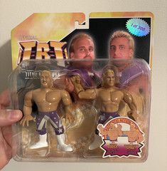 NEW Rare TRT Title Run Toys BEVERLY BROTHERS Retro Style 2pk Variant 1/300 WWF!!