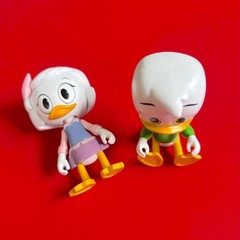 Disney Channel DuckTales Webby & Louie Poseable 5” Action Figures Phatmojo