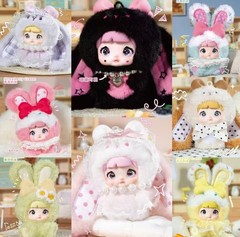 Pre-Sale Nommi Baby Sweetheart Bunny Confirmed 3.9″ Plush Pendant Action Figure