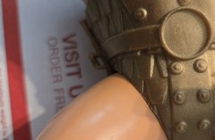 Vintage GI Joe Intruder Action Figure Rare Nice – GOLD armour
