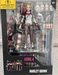 NEW MIB McFarlane DC Multiverse Collector Club Harley Quinn Joker Level 4 Set