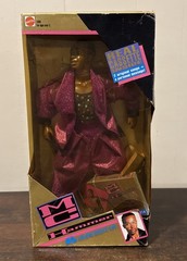 Vintage 1991 Mattel MC Hammer Doll Figure w/ Cassette New In Box