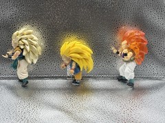 Lot of 3 Dragon Ball Z GT JAKKS Figures SSJ3 Gotenks Goku SSJ4 Gogeta