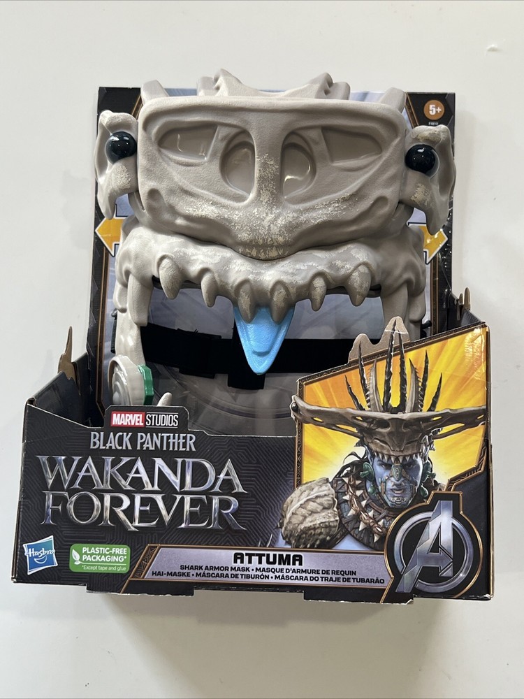 New Marvel Studios Black Panther: Wakanda Forever Attuma Shark Armor Mask