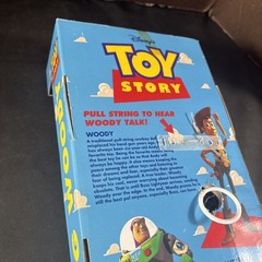 PULL-STRING TALKING WOODY VINTAGE ACTION FIGURE THINKWAY DISNEY NEW PIXAR VTG