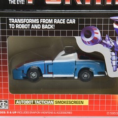 Transformers G1 Series Autobot Tactician Smokescreen Action Figure Reproduction