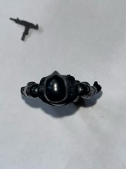 VTG Hasbro 1983 G.I. Joe Snake Eyes-Swivel Arm-Figure w/Battle Gear Uzi-LOOK!