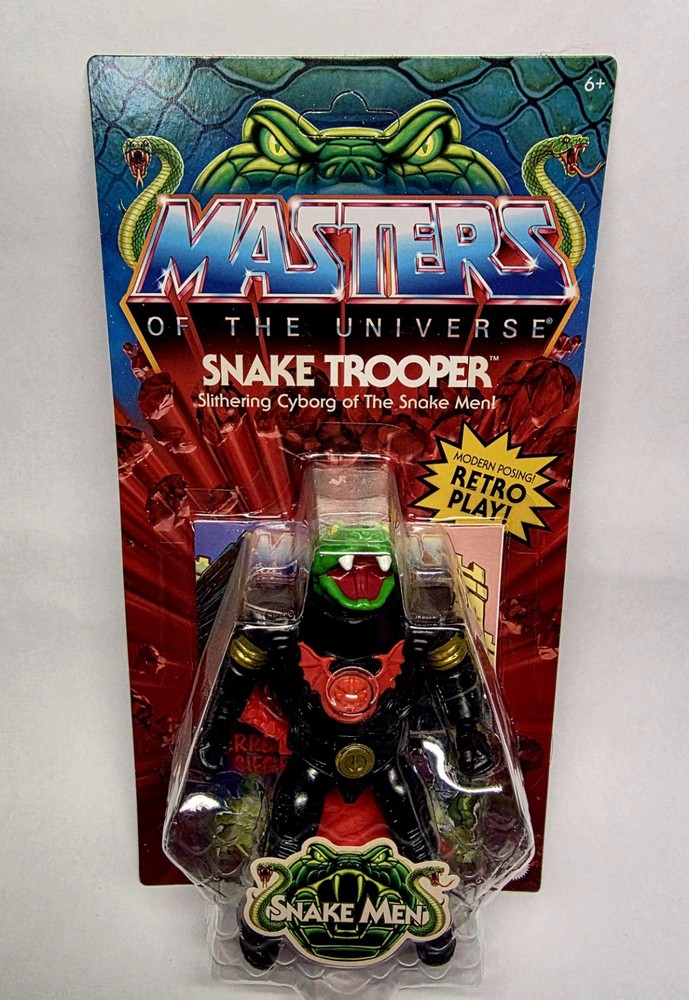 Masters of the Universe Origins Snake Trooper MOC sealed Unpunched MOTU
