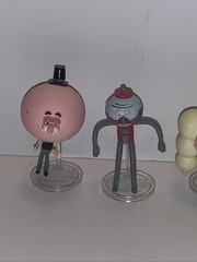 RARE Cartoon Network REGULAR SHOW MINI FIGURE SET INCOMPLETE Jazwares