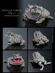 Horned Frog Figure Set of 4 Complete Bandai Creature Encyclopedia Capsule Toy