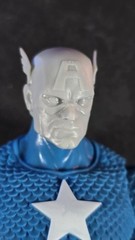 Custom 3D-printed Marvel Legends Marco Checchetto Styled Captain America Heads