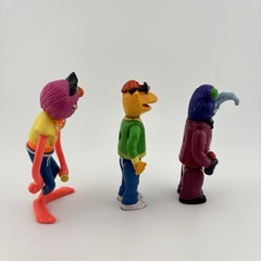 HA! Inc 1978 The Muppets 3 Figure Lot, Kermit The Frog And Friends Vintage.
