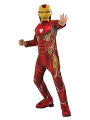 Rubie’s Official Marvel Avengers Endgame IRON MAN DELUXE Childs Unisex Costume S