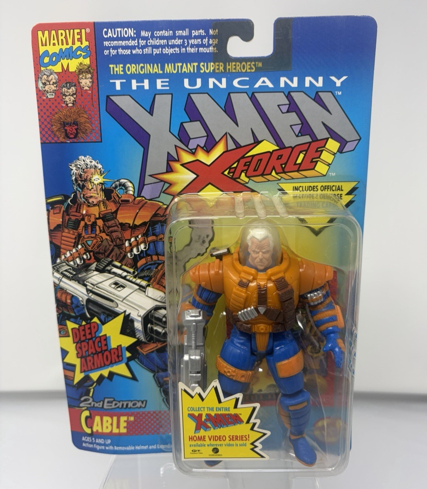 Marvel Comics CABLE 2nd edition DEEP SPACE ARMOR Uncanny X-Men X-Force ToyBiz