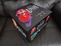 SIGNED Ron English LADY LIPS BLUE/PINK Vinyl Toy Figure Popaganda LE 45/50
