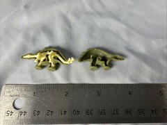 Kinder Joy Egg Jurassic World Dinosaur Figure Lot Of 3 Ankylosaurus Mini Toy
