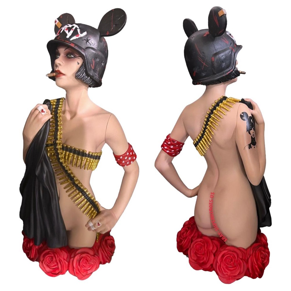 Brian Viveros Dirty Trooper 9.75″ Vinyl Figure The Dirtyland Art Sculpture New