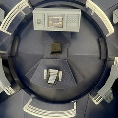 Custom USS Enterprise (NX-01) Bridge for 4.5 IN (1:16) FIGURE