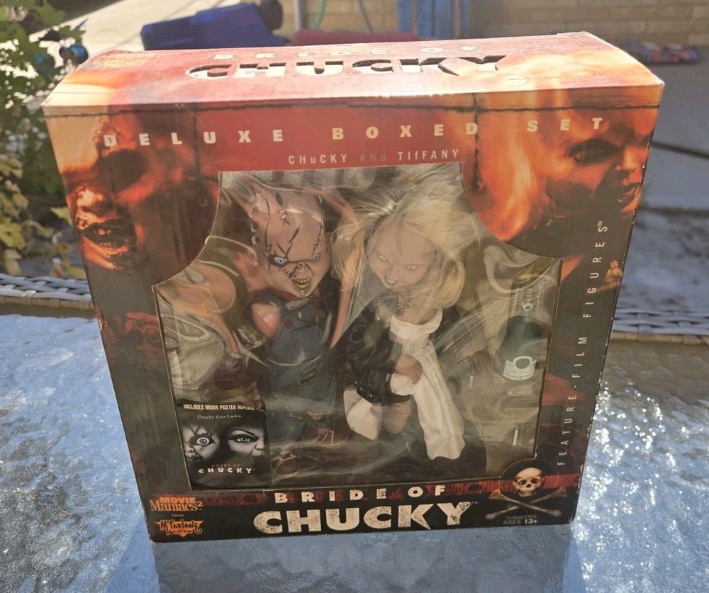 MOVIE MANIACS Child’s Play Bride of Chucky Deluxe Boxed Set McFarlane Toys