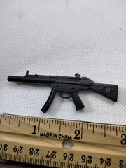 MP5SD Submachine Gun 1/12 Scale Rifle Weapon Action Figure Accessory Force